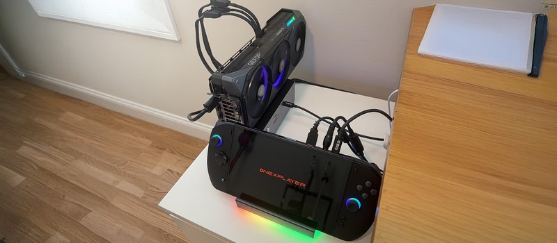 Owner of a handheld console connected an RTX 5080 to it and asked if it's time to build a proper PC