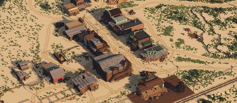 Minecraft player recreates Red Dead Redemption 2's Armadillo town at 1:1 scale
