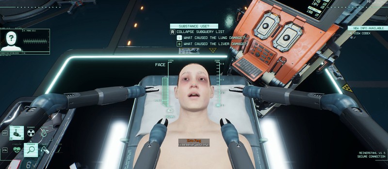 First 12 minutes of Malpraxis gameplay show medical horror aboard a doomed ship