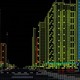 Solo developer built a 3D ASCII-style city in JavaScript in a single HTML file