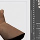 Photoshop's Rotate Object feature turns a photo of your hand into a 3D drawing reference